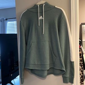 Adidas funnel neck hoodie
